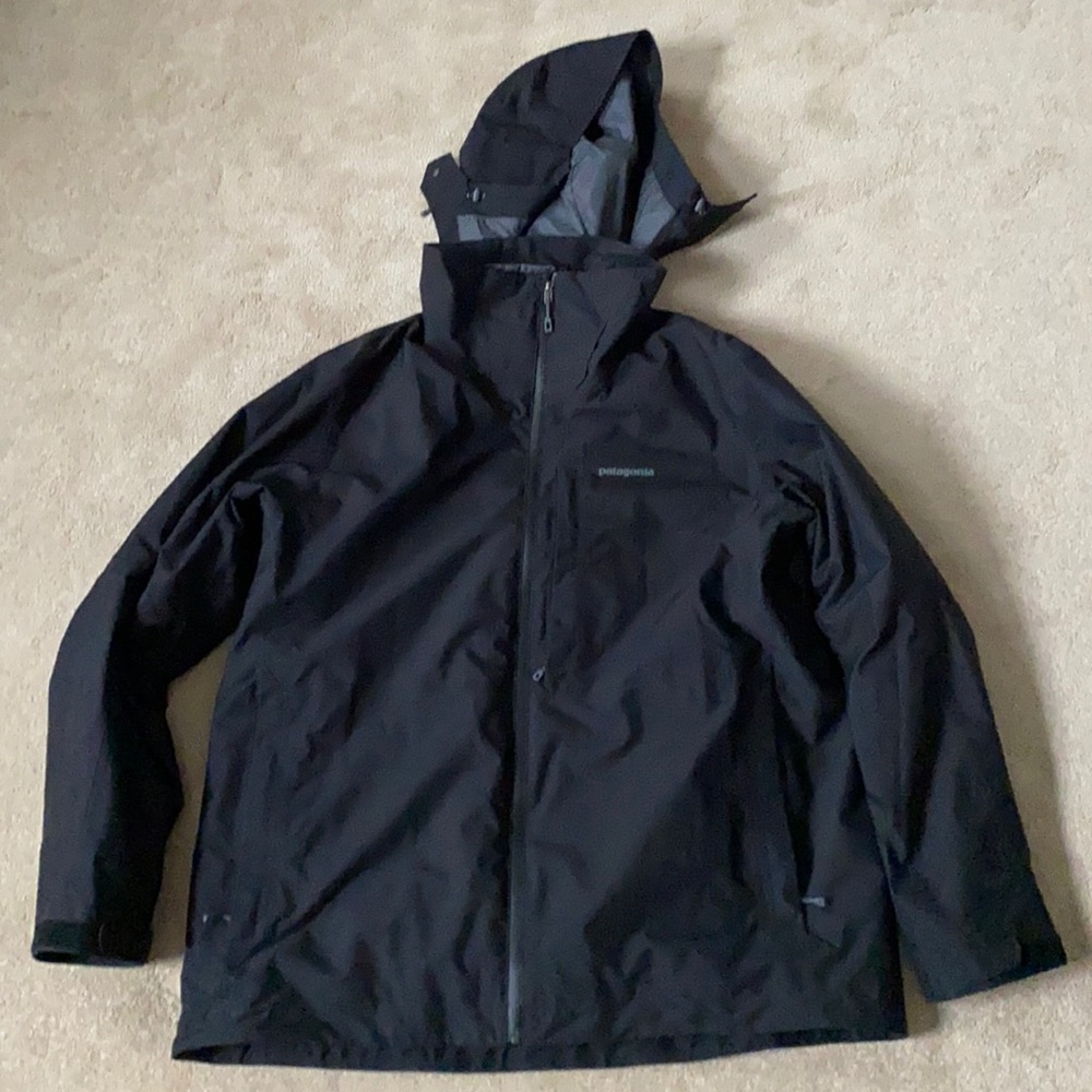 Patagonia Men’s Powder Bowl Jacket, XXL, Black
